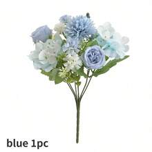 1/4 Bunch Artificial Peony Hydrangea Chrysanthemum Bouquet - Perfect ...