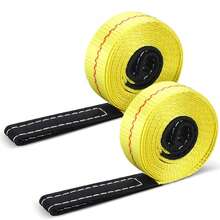 2/4pcs Heavy Duty Lifting Straps, High-Strength Nylon Material With Reinforced Ends, Anti-Tear And Anti-Ripping, Suitable For Vehicle Recovery, Towing, Construction Site Heavy Lifting, Cargo Binding And Securing, Off-Roading And Engineering Work, Multi-Functional Tie-Down Straps - Heavy-duty Lifting Strap - View 7