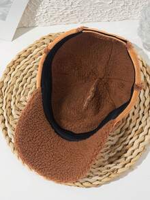 1pc Women's Thick Baseball Cap Embroidered Heart Ball Fashion Vacation Cool Autumn/Winter Casual - Multicolor - View 2