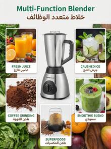 SOKANY Blender, Juicer, Bean Grinder, Coffee Grinder, Meat Grinder - View 4
