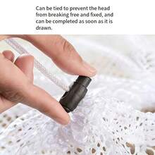 2pcs Set (Includes 1 Random Color Scissors And 1 Mesh Bag): Rabbit Nail Trimming Mesh Bag With Scissors, Rabbit Anti-Scratch Anti-Bite Restraint Bag, Pet Nail Trimming Protective Mesh Cover, Portable Rabbit Grooming Supplies - Multicolor - View 9