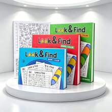 Children's Letter Tracing Book, 32 Pages Colorful Tracing Practice Book, Uppercase/Lowercase Practice, Preschool Children Pen Control, Early Writing Skills, Early Education Cognitive Learning Book, Back To School Season Tutoring Study Book - Multicolor - View 4