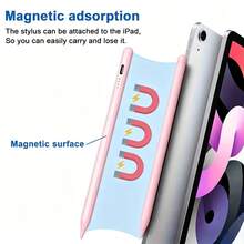 Bolígrafo Estilógrafo Universal - Compatible con Teléfonos y Tabletas Android - Escritura Suave, Carga Rápida, Sensibilidad de Alta Precisión Bolígrafo Estilógrafo Capacitivo, Compatible con iPhone, Accesorios de Bolígrafo para Dibujo en Tableta (Incluye 2 Puntas de Bolígrafo y Cable de Datos) - Multicolor - Ver 7