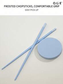 OCE Cute Cat Paw PET Chopsticks Set, 5 Pairs Macaron Color Reusable Chopsticks, Kawaii Non-Slip Tableware For Home Dining & Gift - View 6