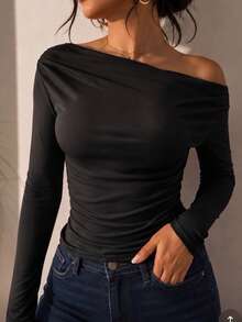 Women Blouses & Shirts - Black - View 5
