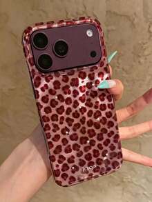 Cherry Red Leopard Print