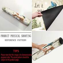 1 قطعة حصيرة بار القهوة بطبعة رجل الثلج الكرتونية من سلسلة عيد الميلاد، حصيرة تصريف، حصيرة تصريف من الطين الدياتومي بقاعدة ناعمة لآلة القهوة، حصيرة تصريف من المطاط الناعم، حصيرة تجفيف الأطباق فائقة الامتصاص ومقاومة للتآكل، لحصيرة سطح المطبخ والمطعم وطاولة الطعام، ديكور طاولة الطعام في الفناء، لوازم المطبخ المنزلي، حصيرة ديكورية لسطح المطبخ - متعدد الألوان - مشاهدة 9