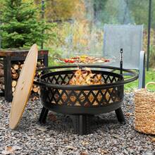 Outdoor Wood Burning Stove - 38 Inches - View 1