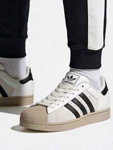Adidas Originals Superstar 2 Classic Shell-Toe Basic Daily Versatile Casual Low-Top Sneakers Unisex Bright White - Bright White - View 1