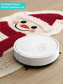 DAJIANG 1pc Christmas Snowman Shaped Rug, Kitchen Rug, Hallway Rug, Area Rug, Suitable For Bathroom, Kitchen, Indoor, Hallway, Bedroom, Living Room, Bedside Decoration Rug, Machine Washable, Easy To Clean, Non-Slip Backing, Bedroom Decor, Autumn/Winter Style - Multicolor - View 10