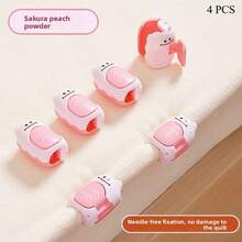 4/6/8 PCS Reusable Non-Slip Bed Sheet Fasteners, Anti-Slip Duvet Cover Clips, Blanket Fixing Clips For Home Bedding - Multicolor - View 10