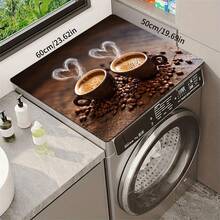 1 buah Alas Cangkir Kopi, Biji Kopi, Alas Meja Dapur, Alas Meja Makan Motif Hati dan Uap Kayu Vintage, Alas Meja Kopi, Alas Meja Mesin Kopi, Alas Dekoratif Meja Bar Kopi, Dekorasi Rumah Dapur dan Ruang Makan - MultiWarna - View 14