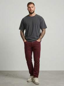 John Silver Men Pants - Vino - View 2