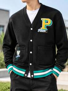 男士/女士 PUMA TEAM JP DK 柔軟針織開襟外套/開襟衫 日常戶外運動休閒通勤穿著夾克 625798-01 - 黑色 - 查看 3