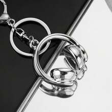 Earphone Keychain, Cute Earphone Bag Pendant, Suitable For Music Lovers' Backpack Bag Pendant, Wallet Car Key Accessory - Multi-color - View 4