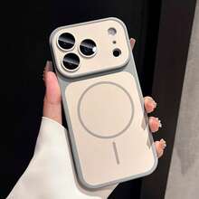Luxury Vivid Colors Magnetic Case Compatible With Iphone 18 Pro Max 18 Pro, With Magnetic Wireless Charging And Screen Protector Phone Case Compatible With Iphone 16 Pro Max 17 Pro Max 16 Plus 17 12 11 15 14 13 - Titanium Gray - View 5