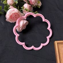 Flower Shaped Ceramic Mold, Ceramic Tools For Making Jewelry Trays, Jewelry Dishes, Wall Decor And Decorative Plates, Floral Outline Mold, Suitable For Polymer Clay, Modeling Clay And Air Dry Clay, Essential DIY Handmade Tools - Multicolor - View 5