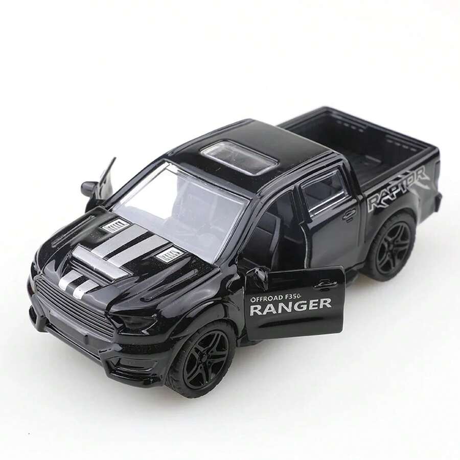 Kids Block Trucks - Black - View 1