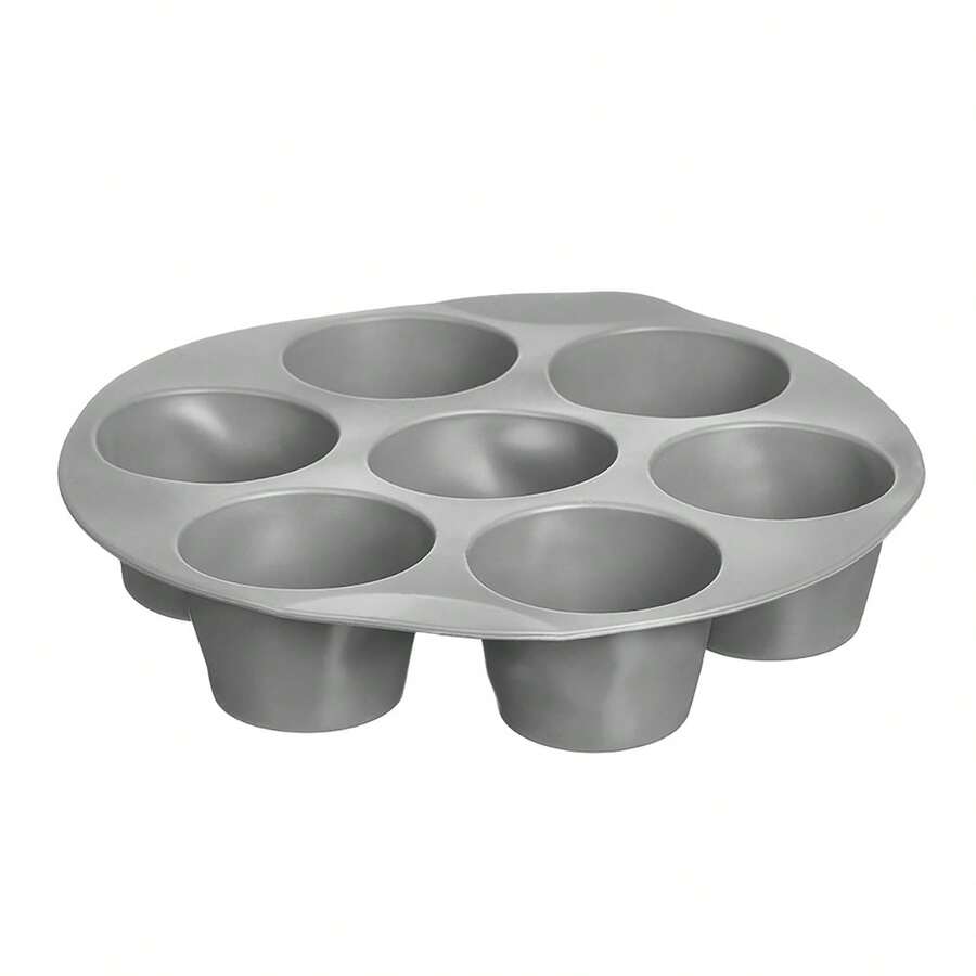 Dam Silicone Air Fryer Mold With 7 Compartments Gray - View 1
