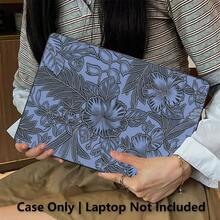 1pc Protective Case, Floral UV Printed Pattern, Laptop Protective Cover, Minimalist Lightweight Durable Protective Case Suitable For 13-Inch Neo Laptop Protective Case A3404 Model/ Air Pro 13.3 13.6 14.2 15.3 16.2 Inch/ Matebook D14/D16 - View 2