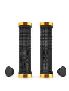1/2 Pair Bicycle Handlebar Grips, Dual Lock Bicycle Handlebars, Suitable For Small Wheel Bikes, Mountain Bikes, Beach Cruisers, Scooters, Folding Bikes, Soft Non-Slip Rubber Grip Comfortable - Multicolor - View 8