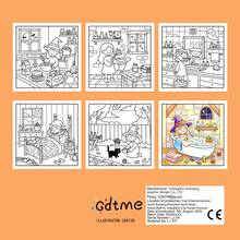 Buku Mewarnai Penyihir Halloween untuk Anak-Anak, Cocok untuk Pelajar, 24 Halaman Pola Sederhana, Lucu, dan Mudah Diwarnai, Menyejukkan dan Menghangatkan, Hadiah Ulang Tahun, Kembali ke Sekolah, dan Halloween untuk Anak Perempuan, Alat Tulis, 20x20cm, Dilengkapi dengan Satu Alas Kertas. - Penyihir Halloween - View 6
