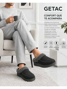 GETAC Men Slippers - Black - View 4