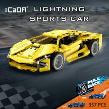 CADA-APOCALYPSE LIGHTNING Z-WIND Baru 300+ Pcs Balok Bangunan Koleksi Pajangan (Perlu Dirakit) - Interaktif - Penting untuk Berteman - Terlaris - Hadiah untuk Pacar - Ulang Tahun - MultiWarna - View 1
