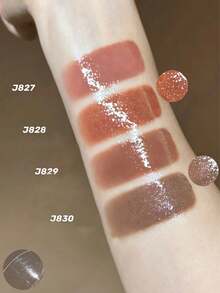 GIRLCULT Unreal Lip Glaze Loulan Series J830 Fire Glow, Kilap Tinggi dan Hasil Akhir Mengkilap, Melembapkan dan Tidak Lengket, Tekstur Jelly Ringan, Warna Dapat Dibangun, Cocok untuk Penggunaan Sehari-hari, Hadiah - J830 Cahaya Api - View 5