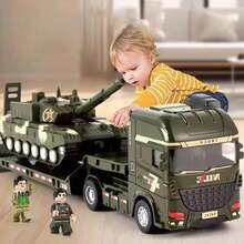 Kids Construction Vehicles - Army Green - View 9
