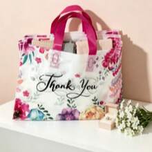 SikeSike 5/10/15/20/25/30/40/50 Premium Gift Bags - Multi-Purpose Shopping Bags And Party Favor Bags, Suitable For Weddings, Birthdays And Other Occasions - Plastic Craft Bags, Suitable For Small Businesses And Events - View 9