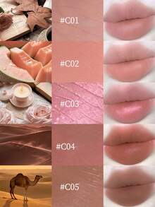 GIRLCULT Kem đa năng Loulan Series C02 Aprico dùng cho môi, má và mắt, nhung lì, mịn mượt dễ tán, lâu trôi và nhẹ mặt, phù hợp dùng hàng ngày, làm quà tặng - C02 Aprico - Xem 4