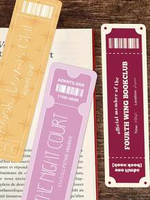 30pcs Book Lovers Bookmarks, Cartoon Reading Pages, Book Label Decorations, Creative Gifts For Students, DIY Page Label Bookmarks, Back To School - Book Lovers Bookmarks - View 4