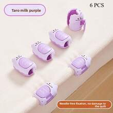 4/6/8 PCS Reusable Non-Slip Bed Sheet Fasteners, Anti-Slip Duvet Cover Clips, Blanket Fixing Clips For Home Bedding - Multicolor - View 18