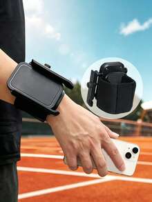Adjustable Wrist Strap Phone Holder, 360° Rotation, Universal Fit, Sports Wristband, Suitable For Live Streaming, Driving Navigation, 2.76-Inch Base, With 11.02-Inch - Multicolor - View 4
