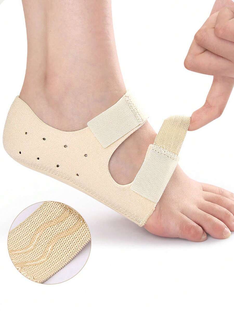 2-In-1 Foot Pad, Soft Sole, Reduces Foot Vibration, Foot Protector - Apricot - View 1