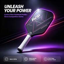 AVIP 5 PRO Gradient Pickleball Paddle, T700 Carbon Fiber Surface, Enhanced Grip And Spin, 16MM Polypropylene Honeycomb Core, Suitable For Beginners And Advanced Players - Multicolor - View 7