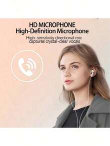 HP 1127 Wired In-Ear Headphones: Metal Housing | High-Fidelity Sound | Dual Interfaces | In-Line Controls For Calls | Compatible With Mobile Phones And Computers - View 4