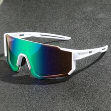 1pc Unisex One-Piece Fashion Outdoor Fashion Glasses, Suitable For Daily Wear, Driving, Cycling, Hiking, Beach Surfing - Multicolor - View 13