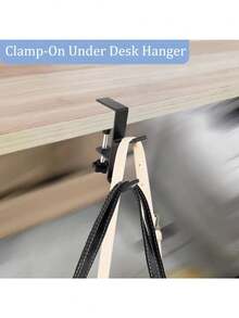 Beside The Table Double-Layer Headphone Holder For All Headphone Bag Key Table Side Expansion Bracket Household Storage Rack - Multicolor - View 3