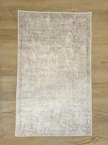 Pinkie Home - 1pc Vintage Persian-Floral & Stripted Bohemian Area Rug/Carpet/Bath Mat, Suitable For Bathroom, Kitchen, Entryway, Hallway, Bedside, Living Room, Bedroom, Machine Washable Rug, Home Decor - Champagne - View 3