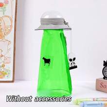 1 PC Creative UFO Spaceship Pencil Case Suitable For & Office - Transparent Funny Transparent Suitable For Students &No Pendant Included - Multicolor - View 10
