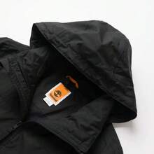 Timberland 新款男士戶外登山攀岩保暖抓絨可拆卸帽 2合1/3合1軟殼外套 - 黑色/灰色 - 查看 5