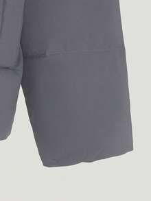 Adidas Men's DOWN PUF HD JKT Thick Down Jacket - Short LE4956 - Grey - View 6