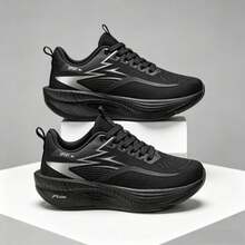 Teenagers Comfortable Versatile Shock-Absorbing Technology Sports Casual Shoes Running Shoes Professional Competitive Sports Running Shoes - Black - View 2