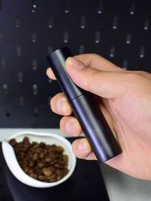 1pc Brutelle Coffee Bean Mist Spray Bottle, 10ml Portable Travel Perfume Sprayer, Suitable For Home, Office, Travel, Dorm - 1 Piece Black - View 3