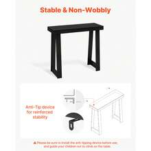 Sofa & Console Tables - Black - View 6