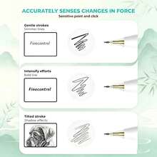 6PCS Replacement Metal Nib Tips For Apple Pencil, Wear-Resistant Accessories - Multicolor - View 2