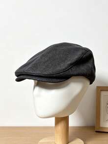 1PC Unisex Newsboy Cap, Medieval Retro Elegant Gentleman Hat, Flat Cap, Suitable For Travel, Vacation, Daily Life And Other Occasions - Baseball Cap - View 4