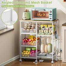 Storage Islands & Carts - White - View 2